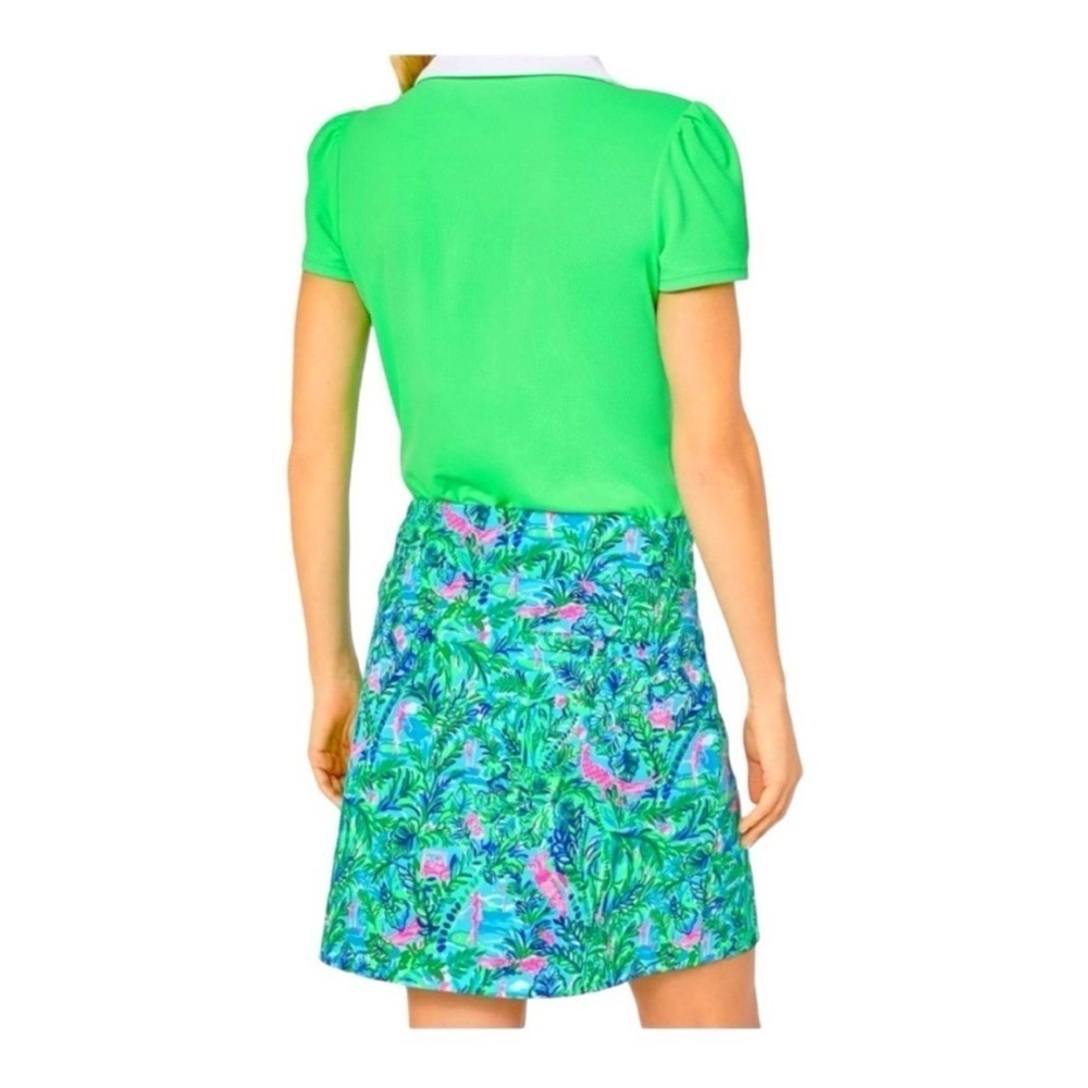Lilly Pulitzer luxletic UPF 50+ Monica skort n Blue Horizon par fection golf 10 - Picture 3 of 10
